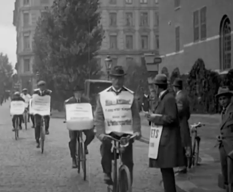 Historisk bild — demokrati och folkrörelse i Sverige